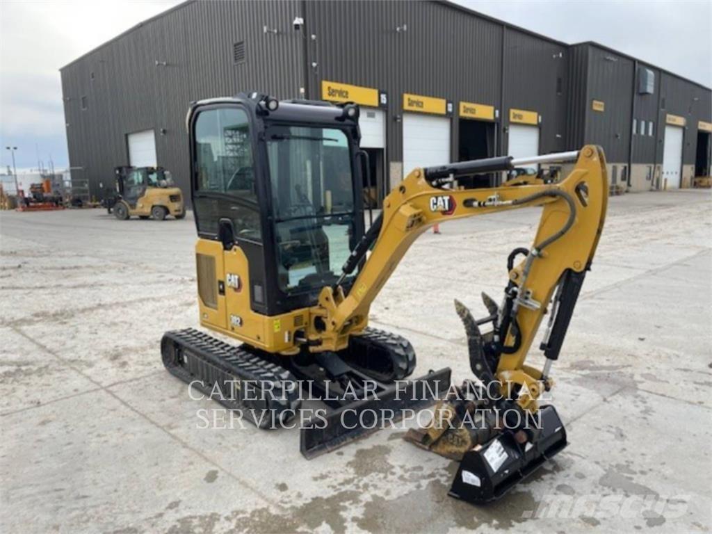 CAT 302 05A CR Kāpurķēžu ekskavatori