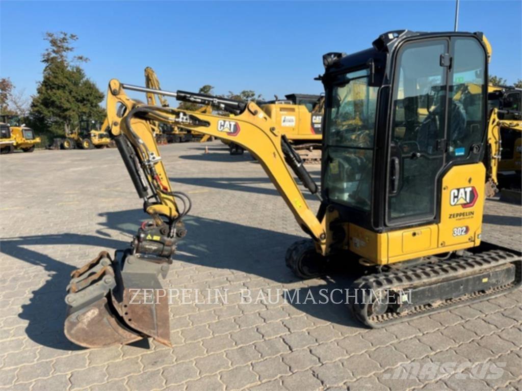 CAT 302-05A CR Kāpurķēžu ekskavatori