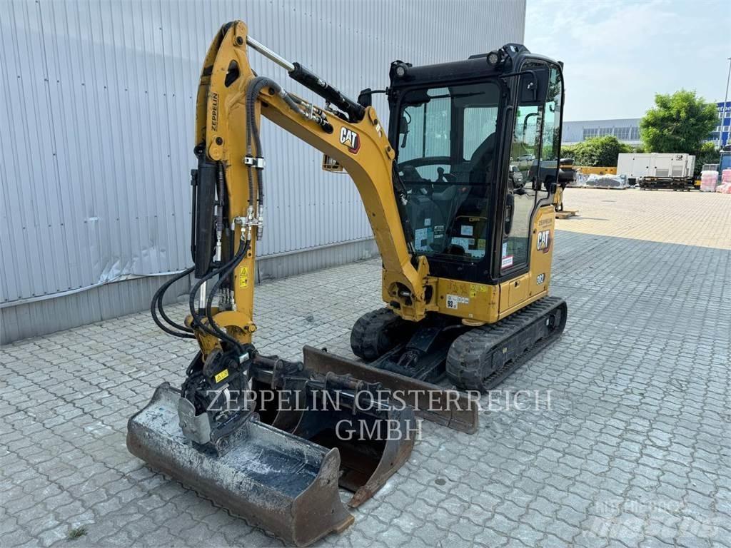 CAT 302-05CR Kāpurķēžu ekskavatori
