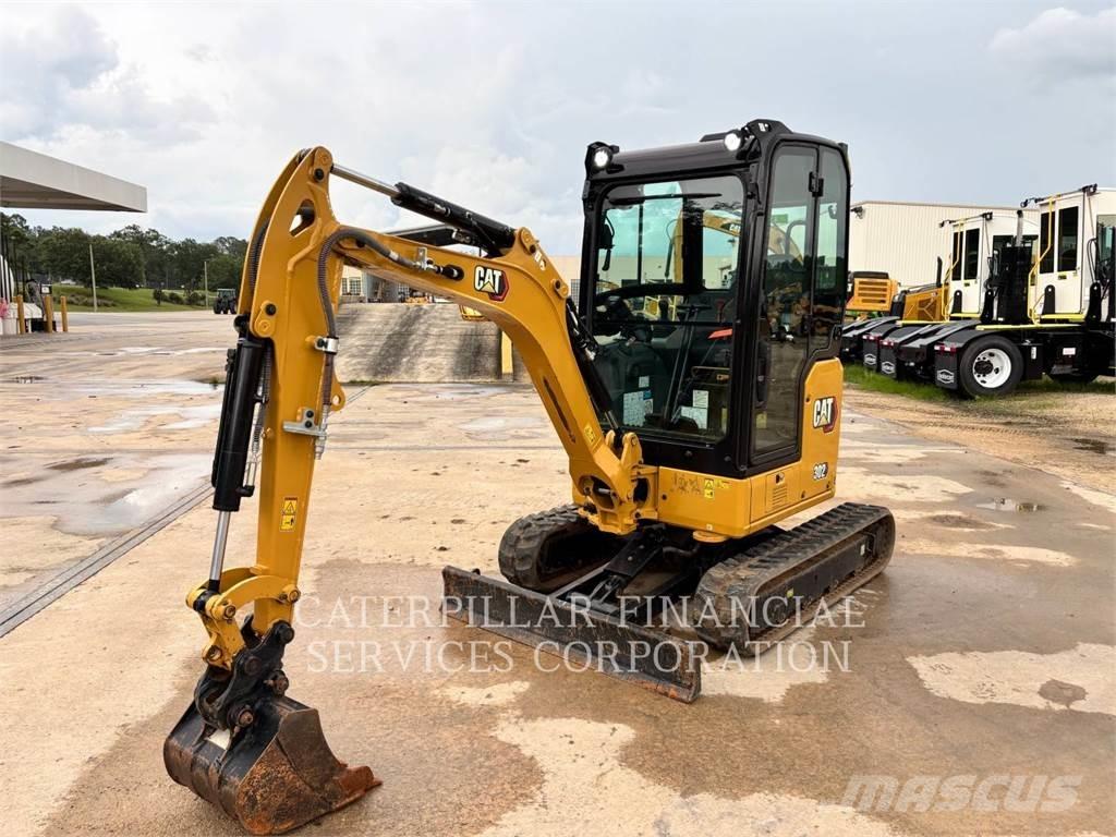CAT 302-05CR Kāpurķēžu ekskavatori
