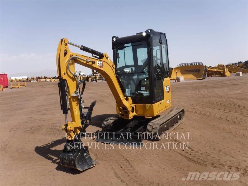 CAT 302-05CR Kāpurķēžu ekskavatori