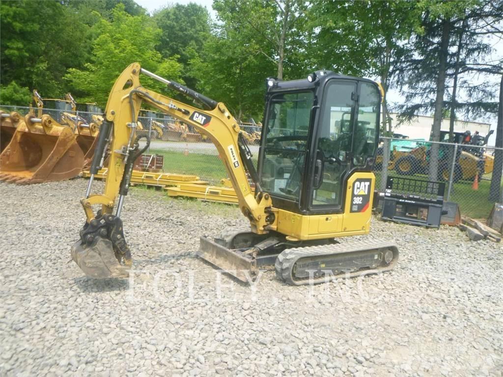 CAT 302-05CR Kāpurķēžu ekskavatori
