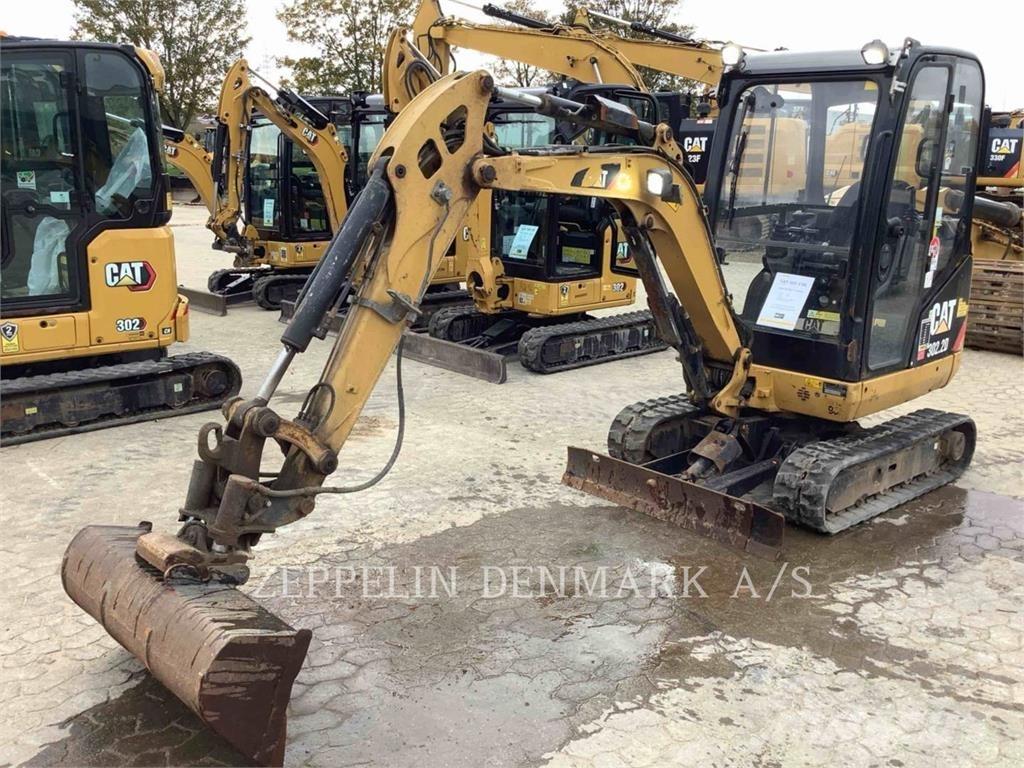 CAT 302.2D Kāpurķēžu ekskavatori