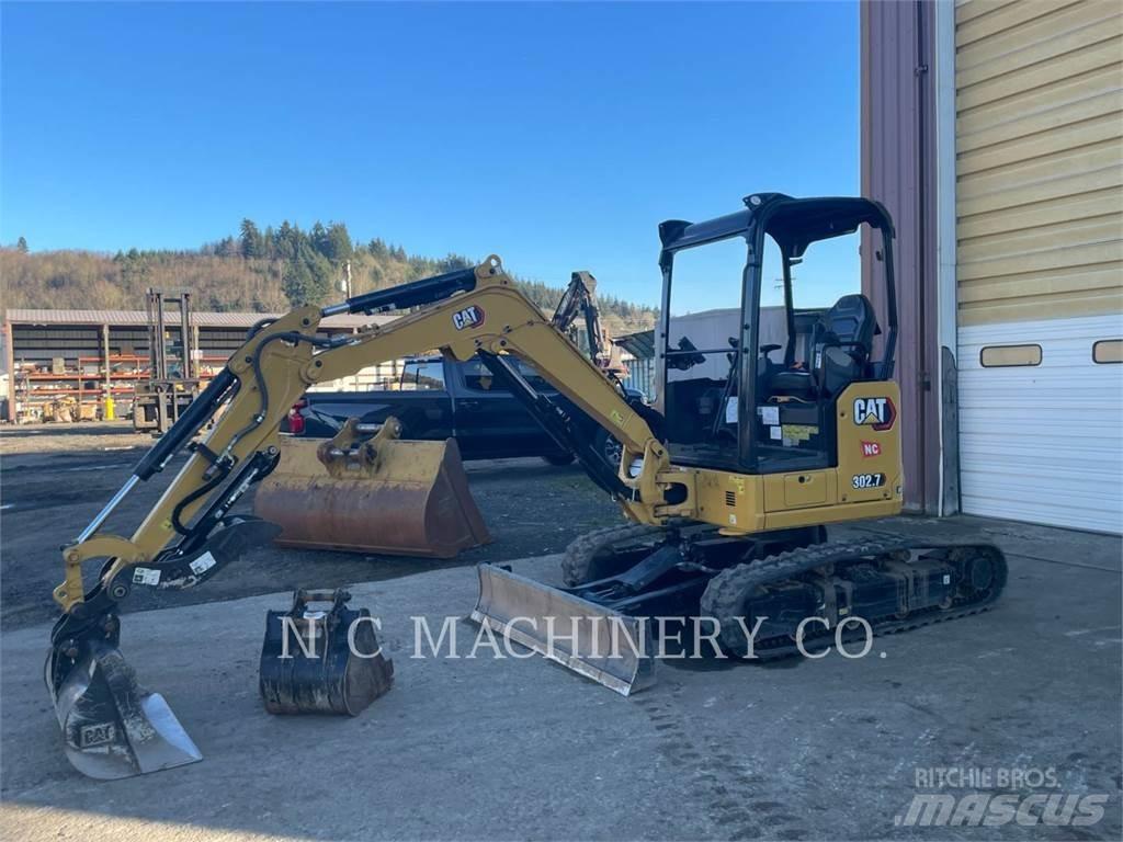CAT 302.7 Kāpurķēžu ekskavatori