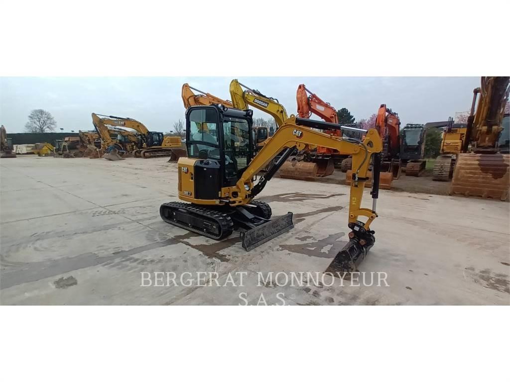 CAT 302.7 Kāpurķēžu ekskavatori