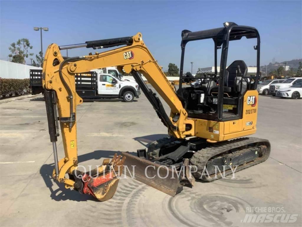 CAT 302.7 Kāpurķēžu ekskavatori