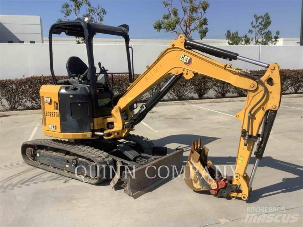 CAT 302.7 Kāpurķēžu ekskavatori