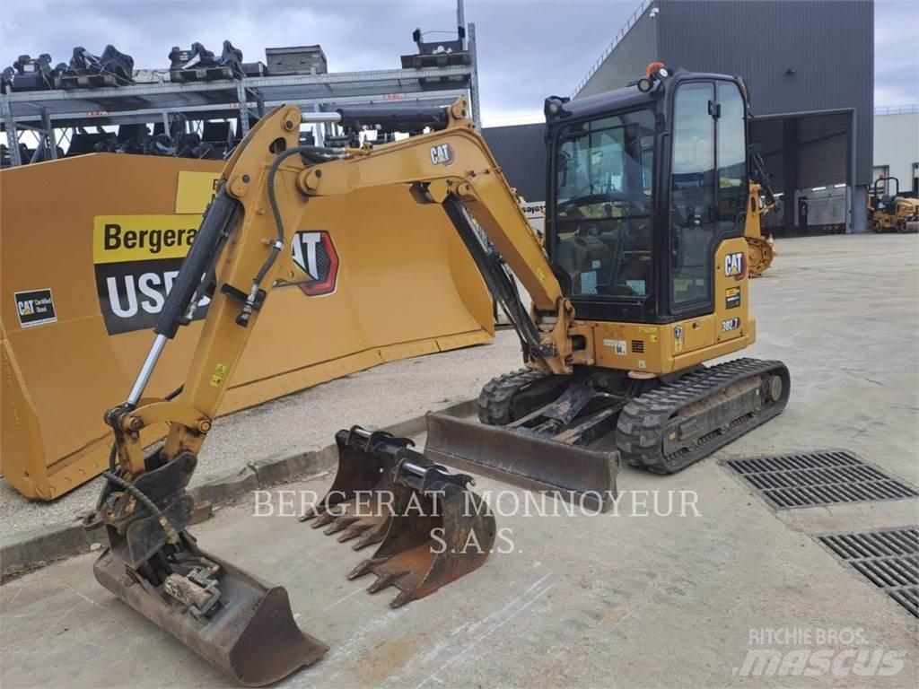 CAT 302.7 Kāpurķēžu ekskavatori