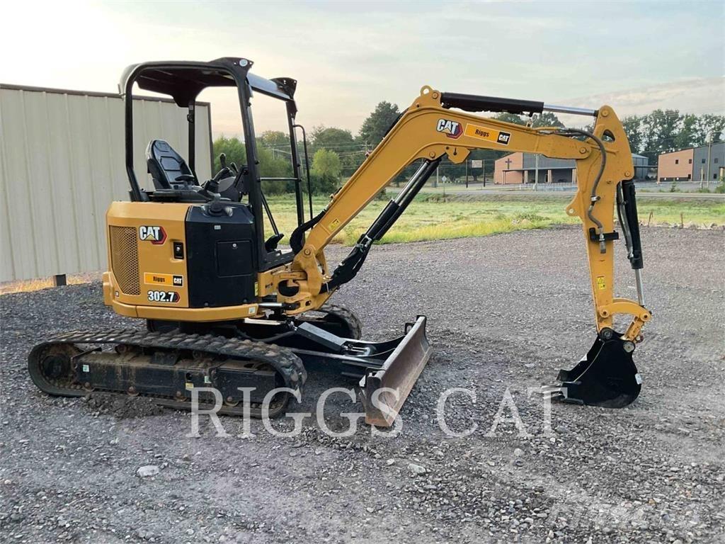 CAT 302.7 Kāpurķēžu ekskavatori