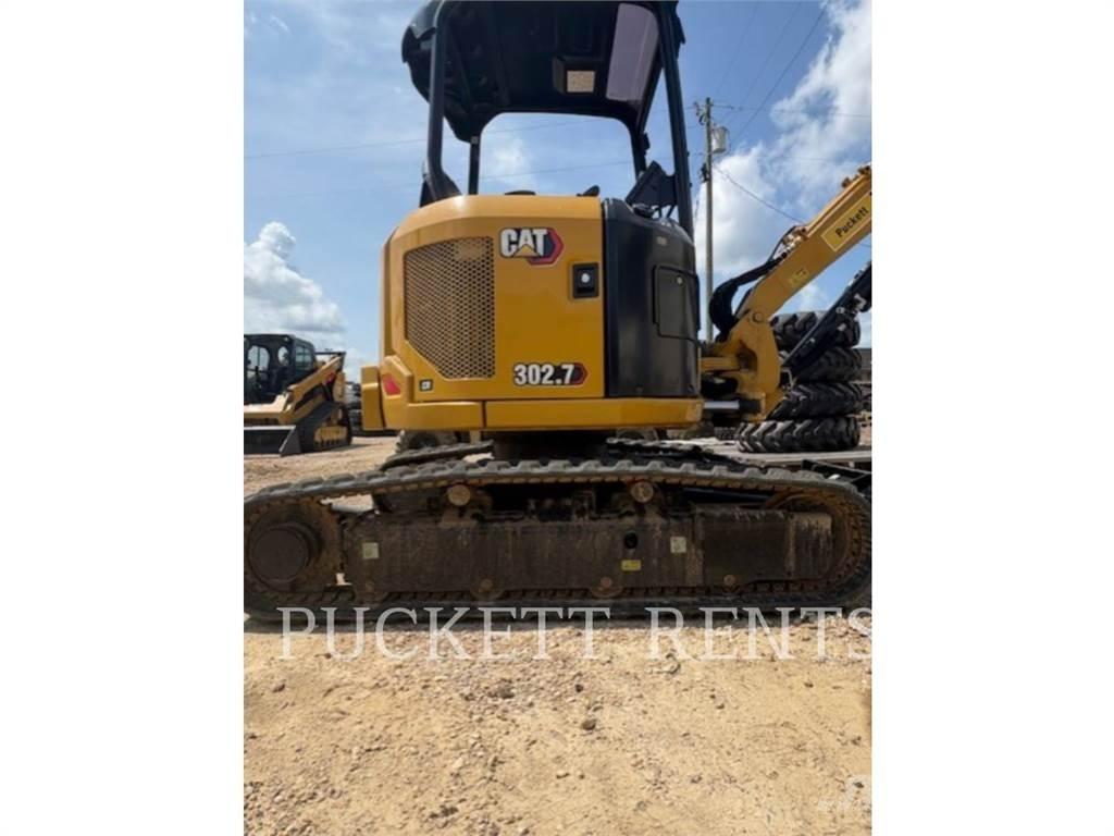 CAT 302.7-07CR Kāpurķēžu ekskavatori