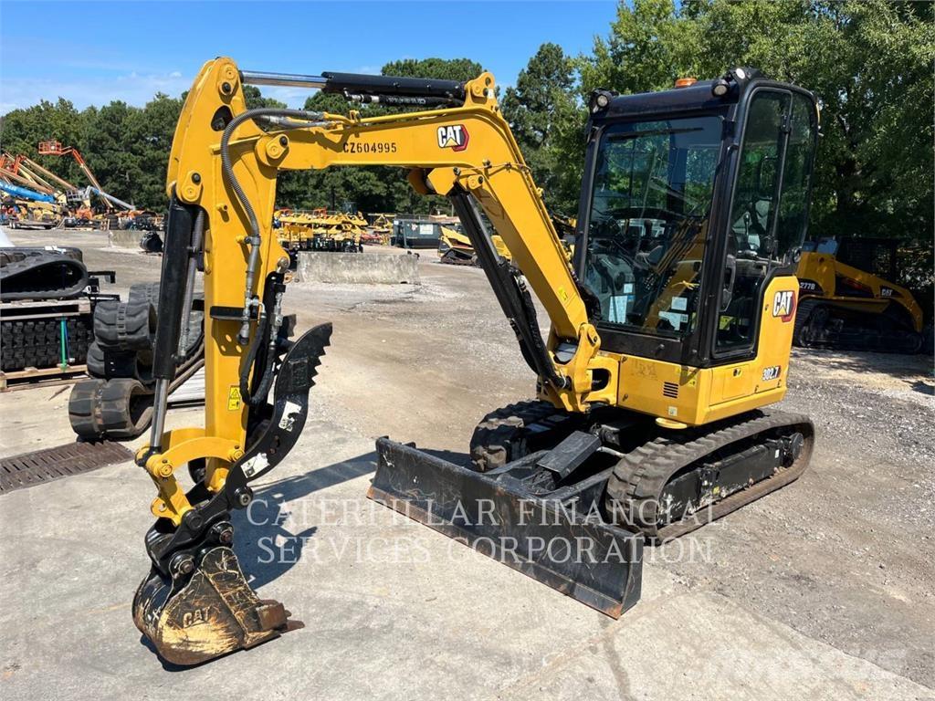 CAT 302.7-07CR Kāpurķēžu ekskavatori
