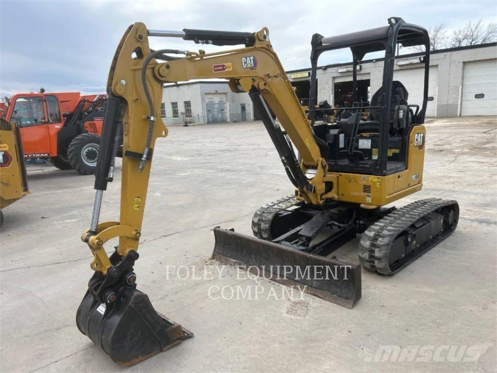CAT 302.7-07LO Kāpurķēžu ekskavatori