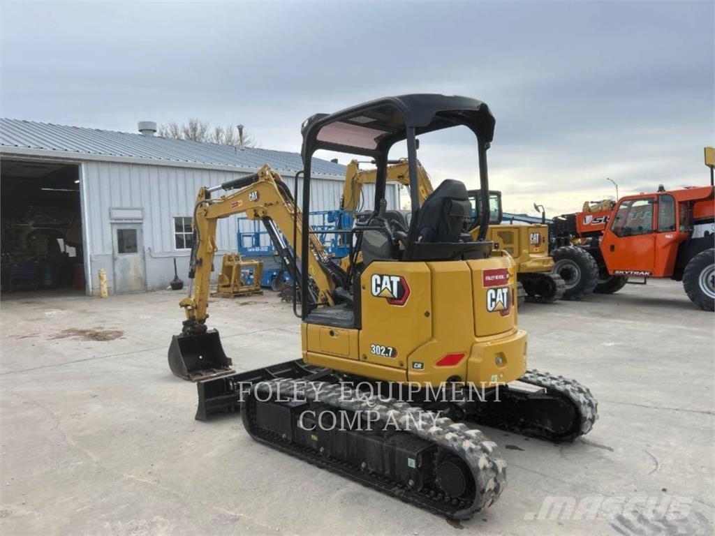 CAT 302.7-07LO Kāpurķēžu ekskavatori