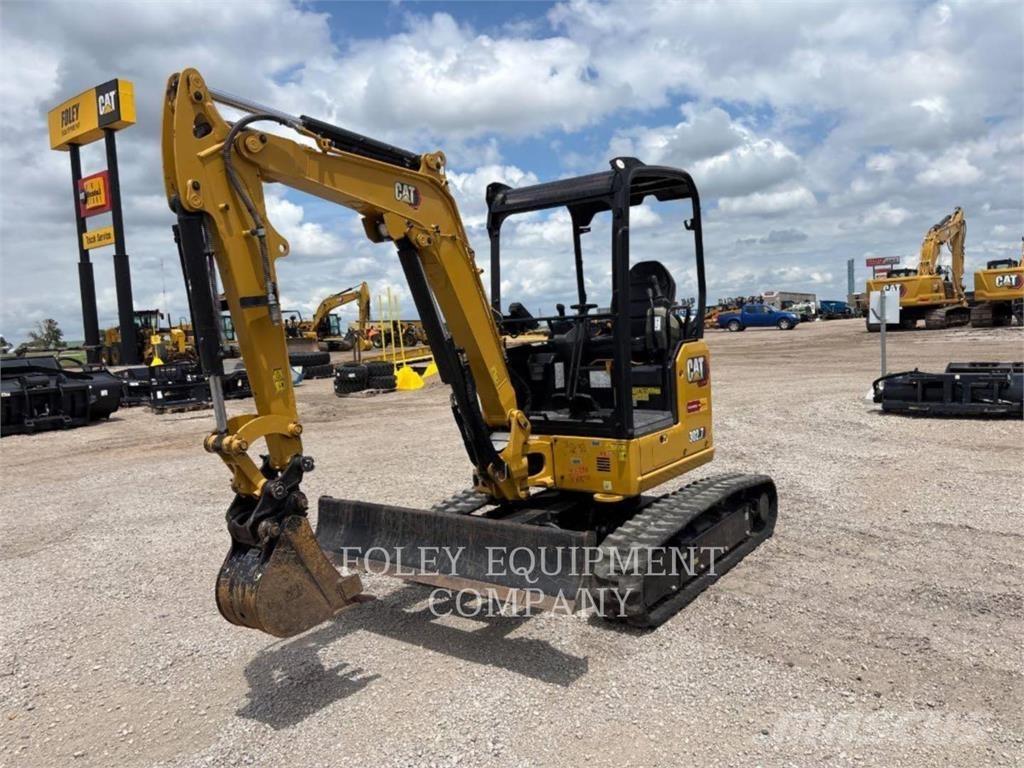 CAT 302.7-07LO Kāpurķēžu ekskavatori