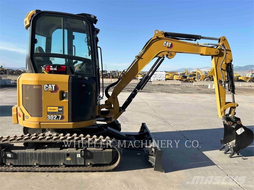 CAT 302.7 C3 Kāpurķēžu ekskavatori