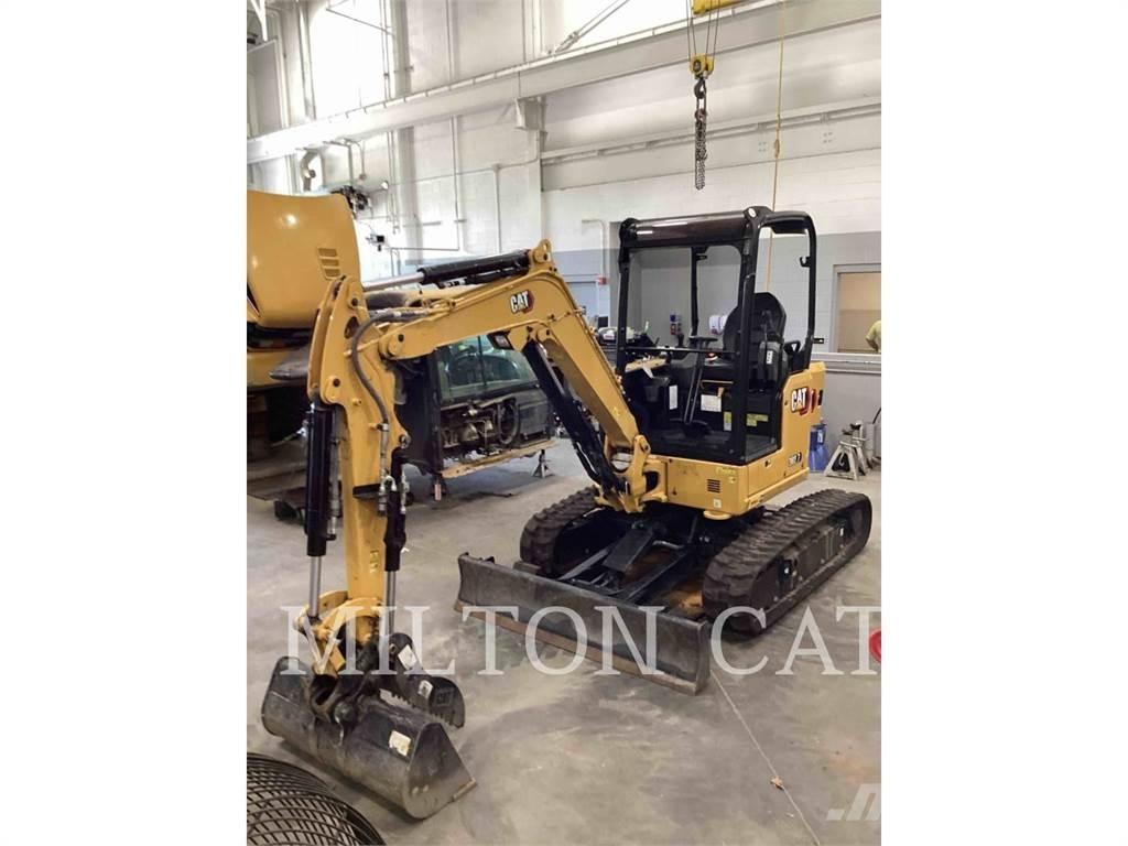 CAT 302.707CR Kāpurķēžu ekskavatori