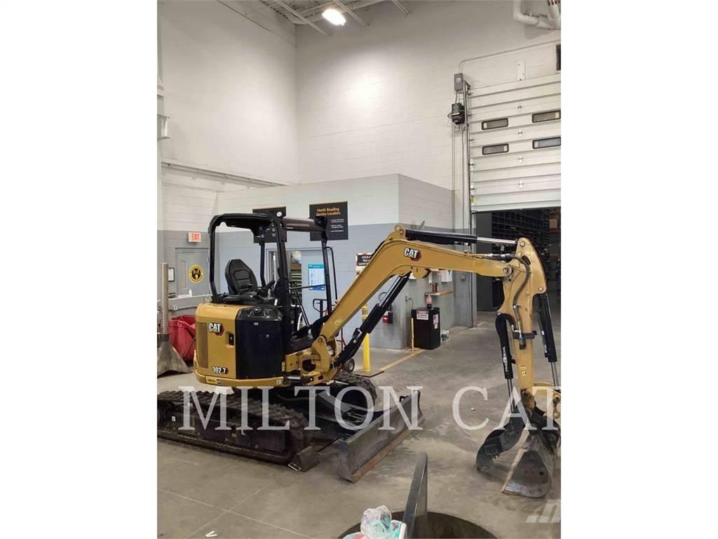 CAT 302.707CR Kāpurķēžu ekskavatori