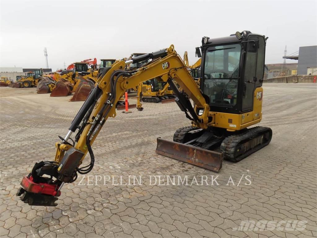 CAT 302.707CR Kāpurķēžu ekskavatori