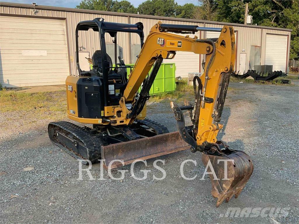 CAT 302.707CR Kāpurķēžu ekskavatori