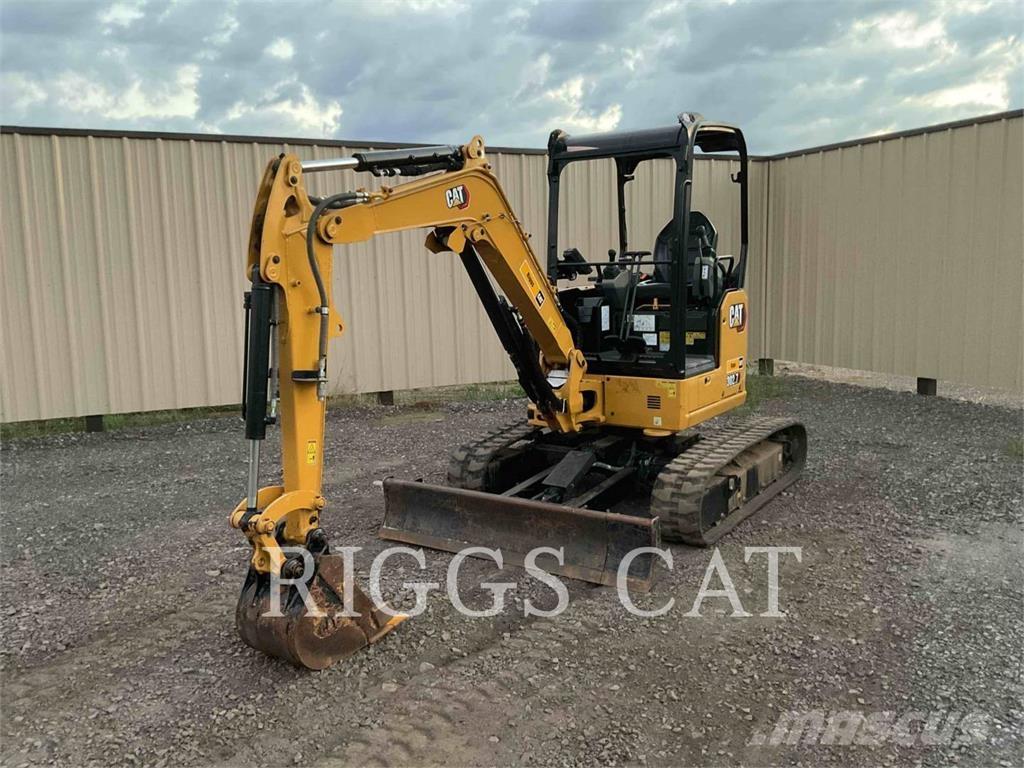 CAT 302.707CR Kāpurķēžu ekskavatori