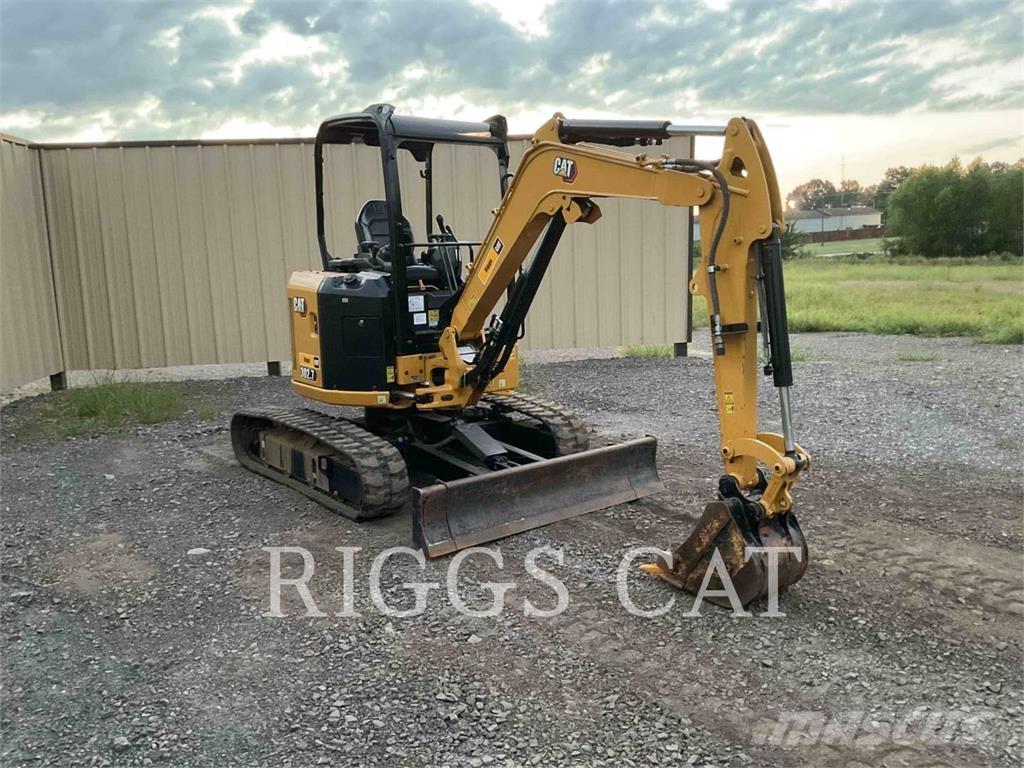 CAT 302.707CR Kāpurķēžu ekskavatori