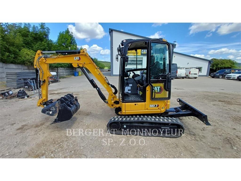 CAT 302.7CR Kāpurķēžu ekskavatori