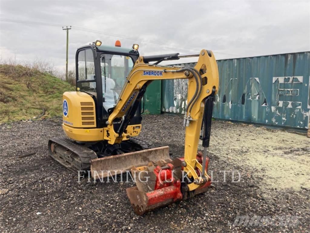 CAT 302.7D CAB Kāpurķēžu ekskavatori