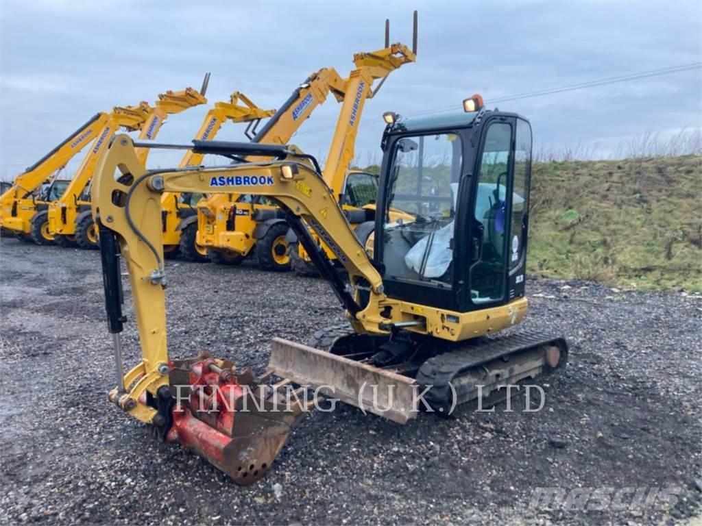 CAT 302.7D CAB Kāpurķēžu ekskavatori