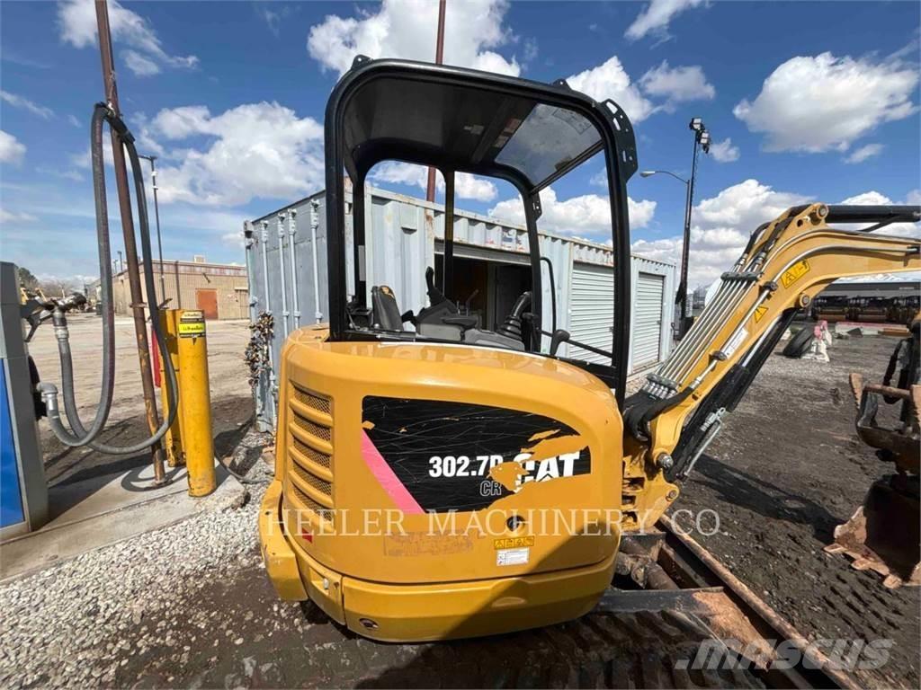CAT 302.7DC1TH Kāpurķēžu ekskavatori