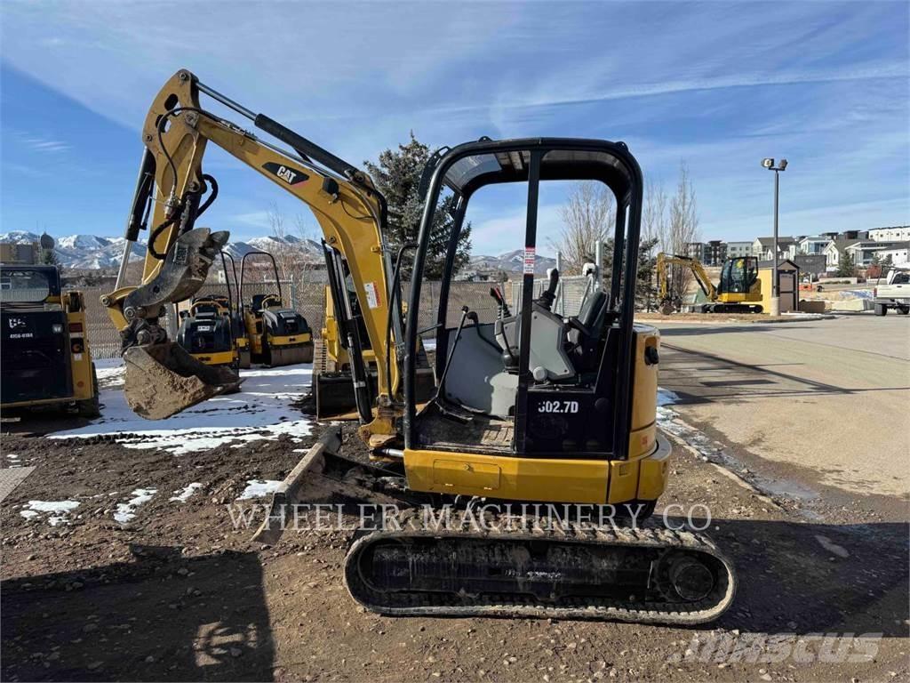 CAT 302.7DC1TH Kāpurķēžu ekskavatori