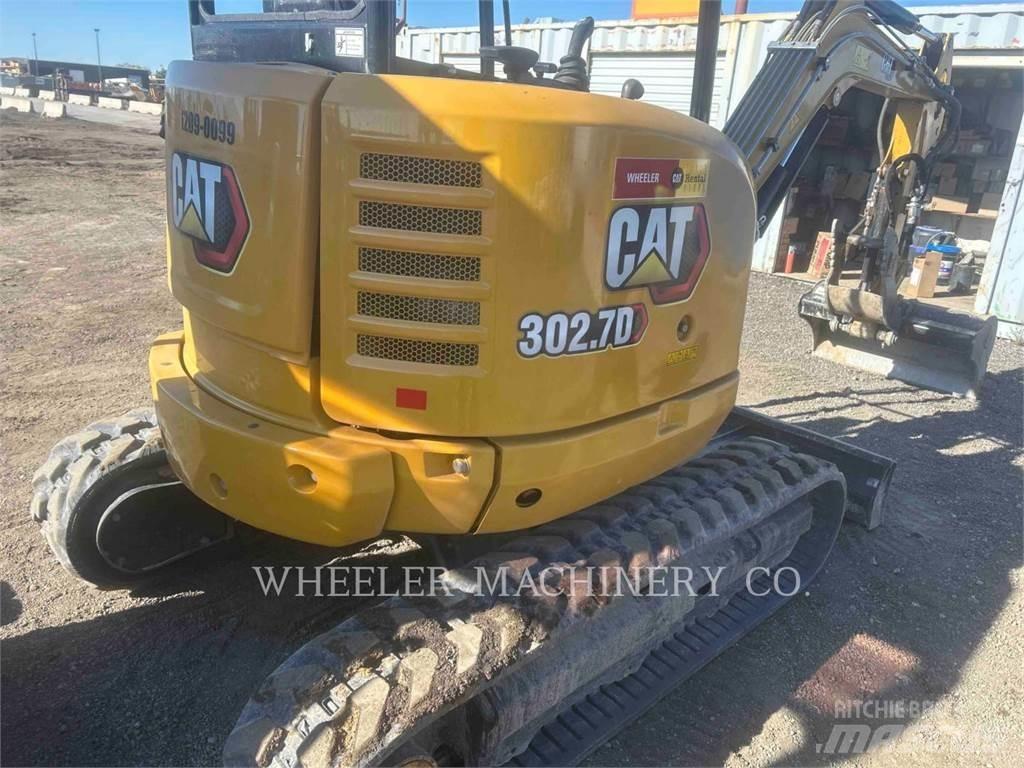 CAT 302.7DC1TH Kāpurķēžu ekskavatori