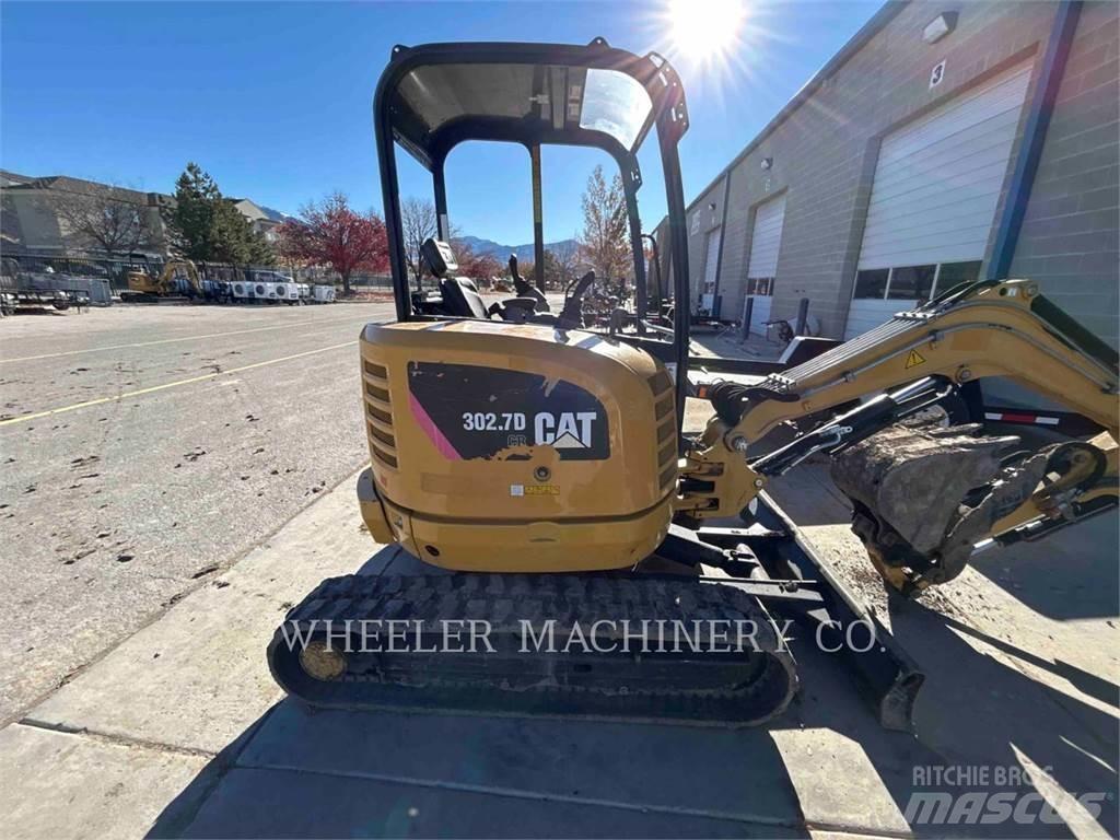 CAT 302.7DC1TH Kāpurķēžu ekskavatori