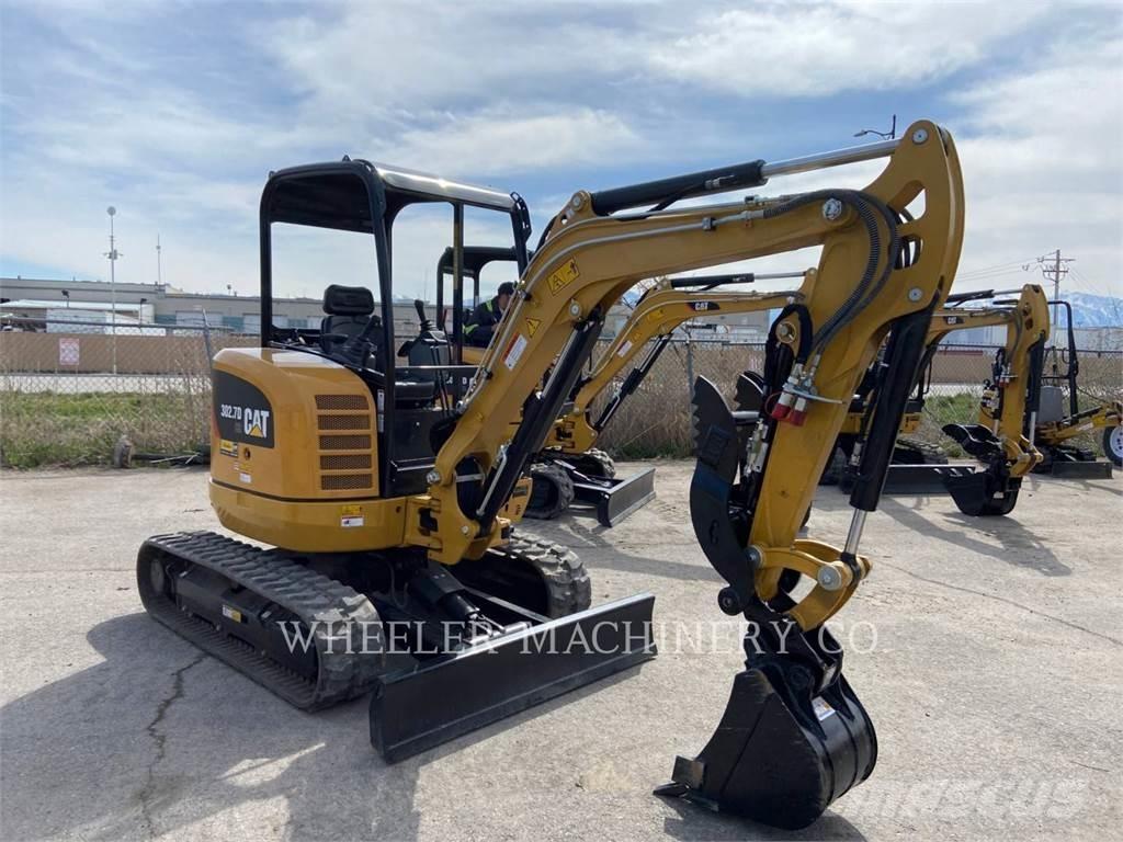 CAT 302.7DC1TH Kāpurķēžu ekskavatori