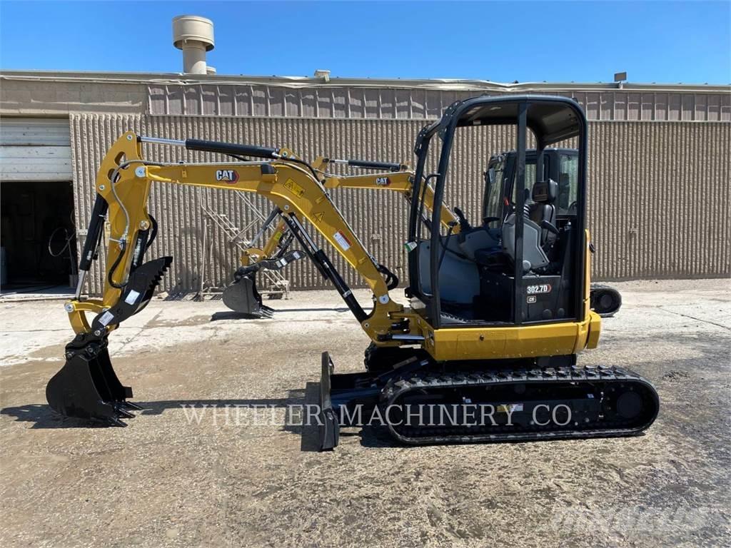 CAT 302.7DC1TH Kāpurķēžu ekskavatori