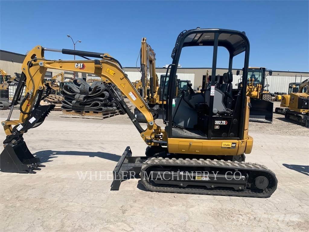 CAT 302.7DC1TH Kāpurķēžu ekskavatori