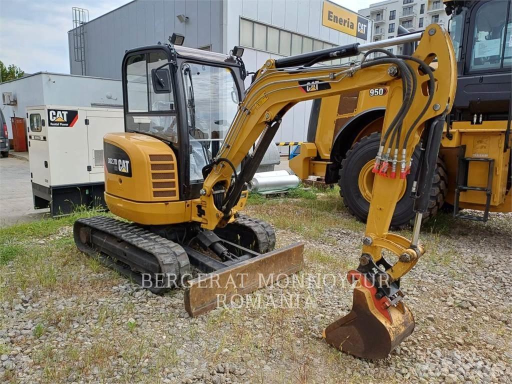 CAT 302.7DCR Kāpurķēžu ekskavatori