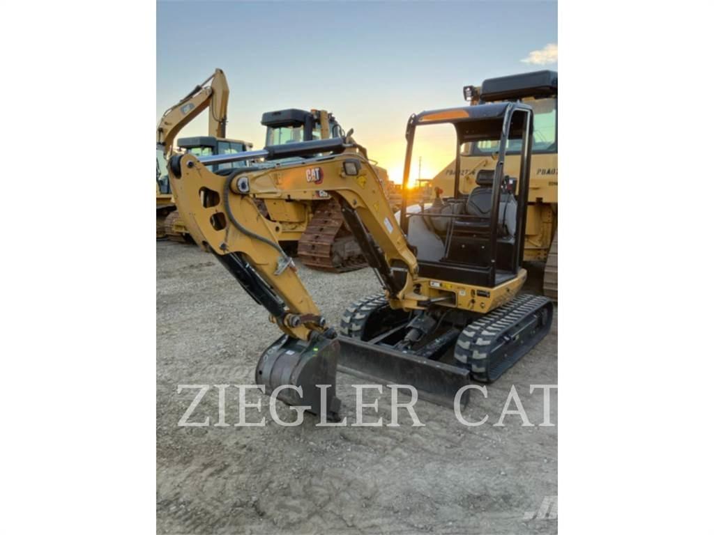 CAT 302.7DCR Kāpurķēžu ekskavatori
