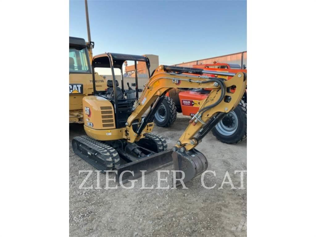 CAT 302.7DCR Kāpurķēžu ekskavatori