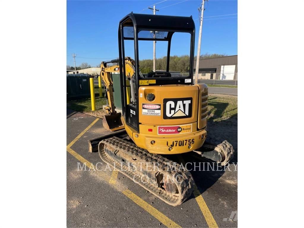 CAT 302.7DCR Kāpurķēžu ekskavatori
