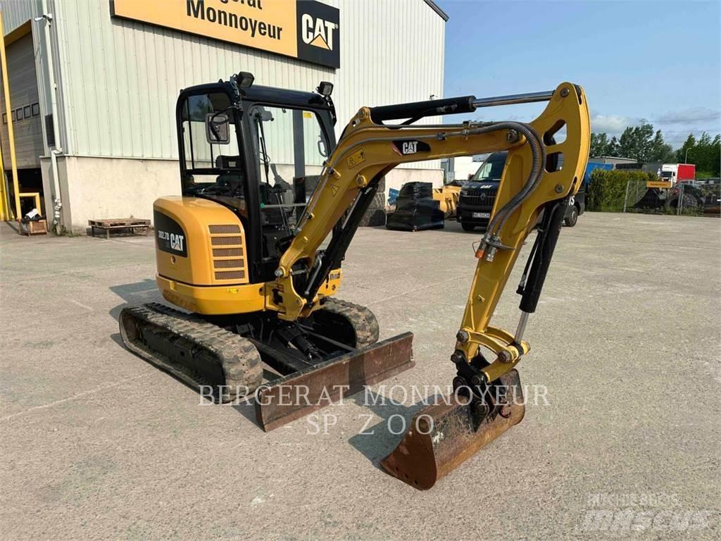 CAT 302.7DCR Kāpurķēžu ekskavatori