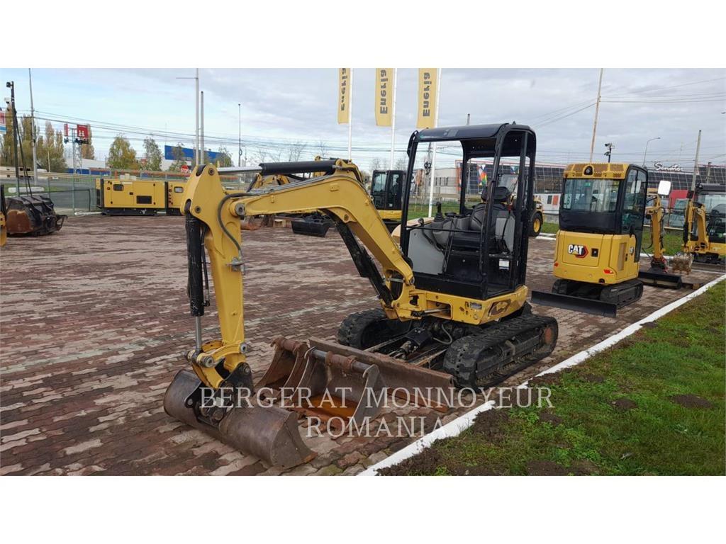 CAT 302.7DCR Kāpurķēžu ekskavatori