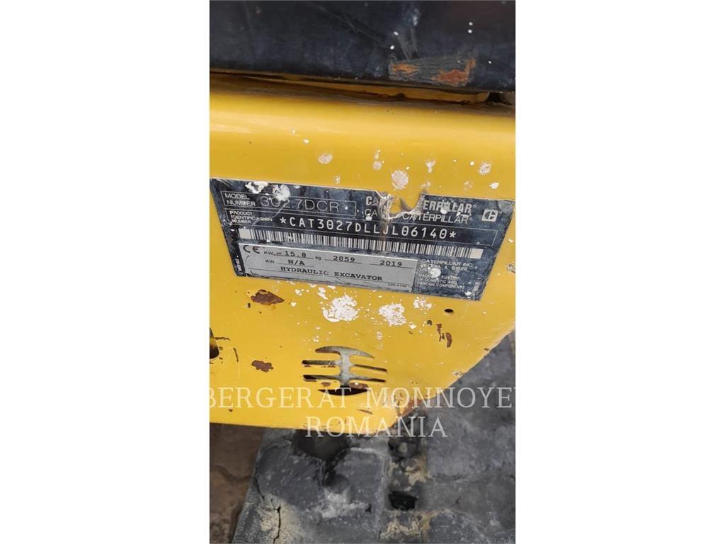 CAT 302.7DCR Kāpurķēžu ekskavatori
