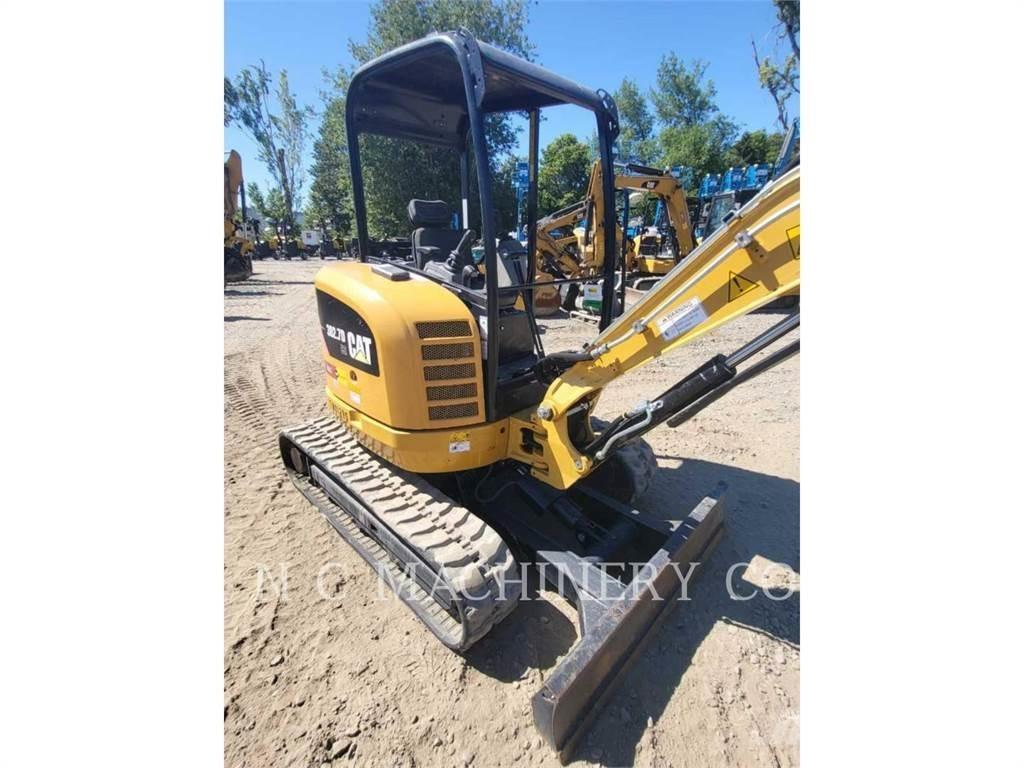CAT 302.7DCRCN Kāpurķēžu ekskavatori