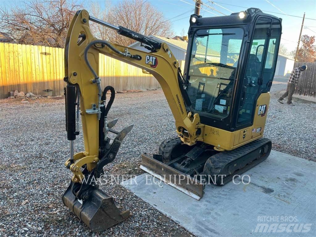 CAT 302 CR THB Kāpurķēžu ekskavatori