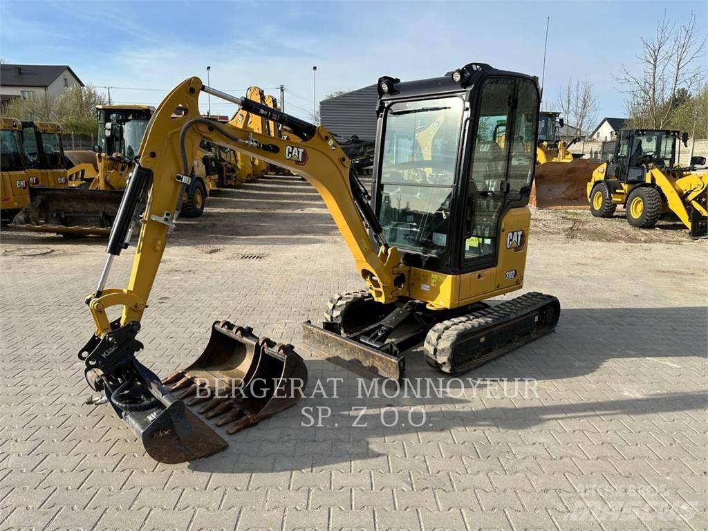 CAT 302CR Kāpurķēžu ekskavatori