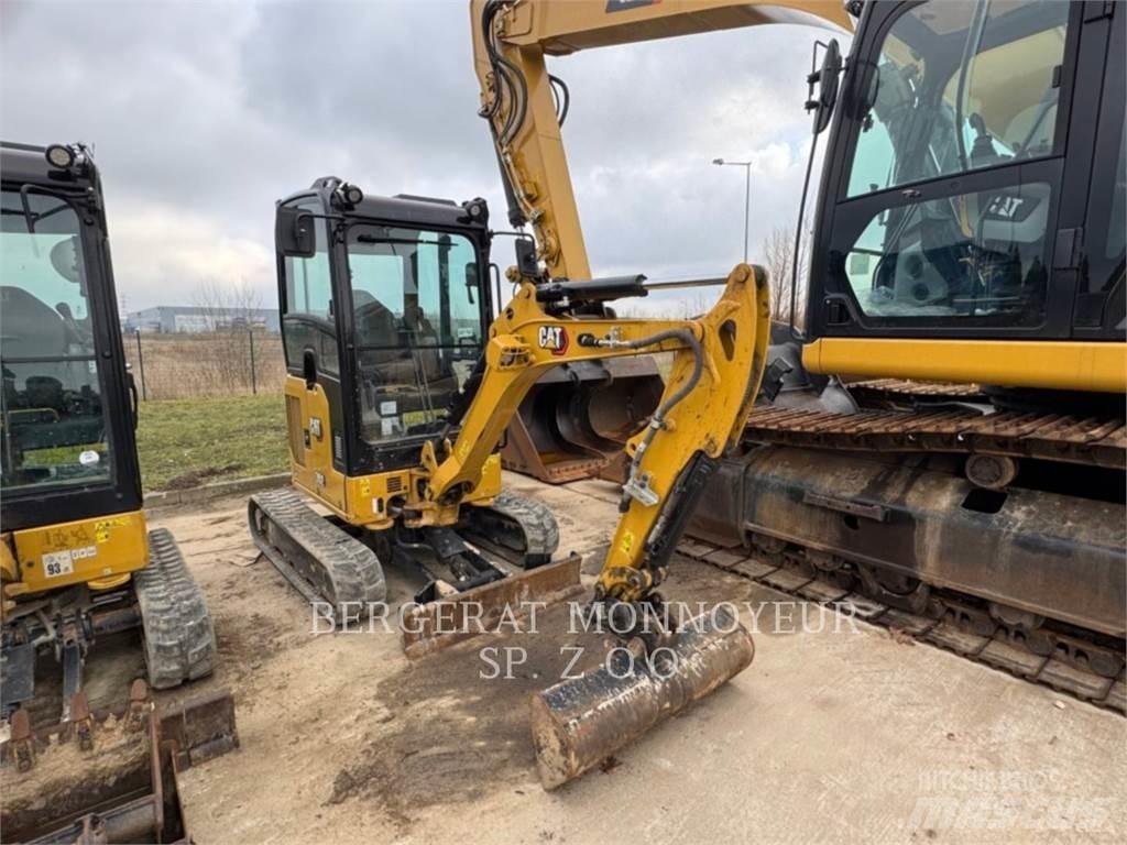 CAT 302CR Kāpurķēžu ekskavatori
