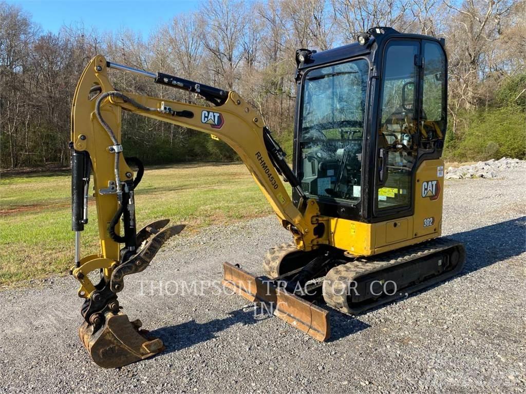 CAT 302CR Kāpurķēžu ekskavatori