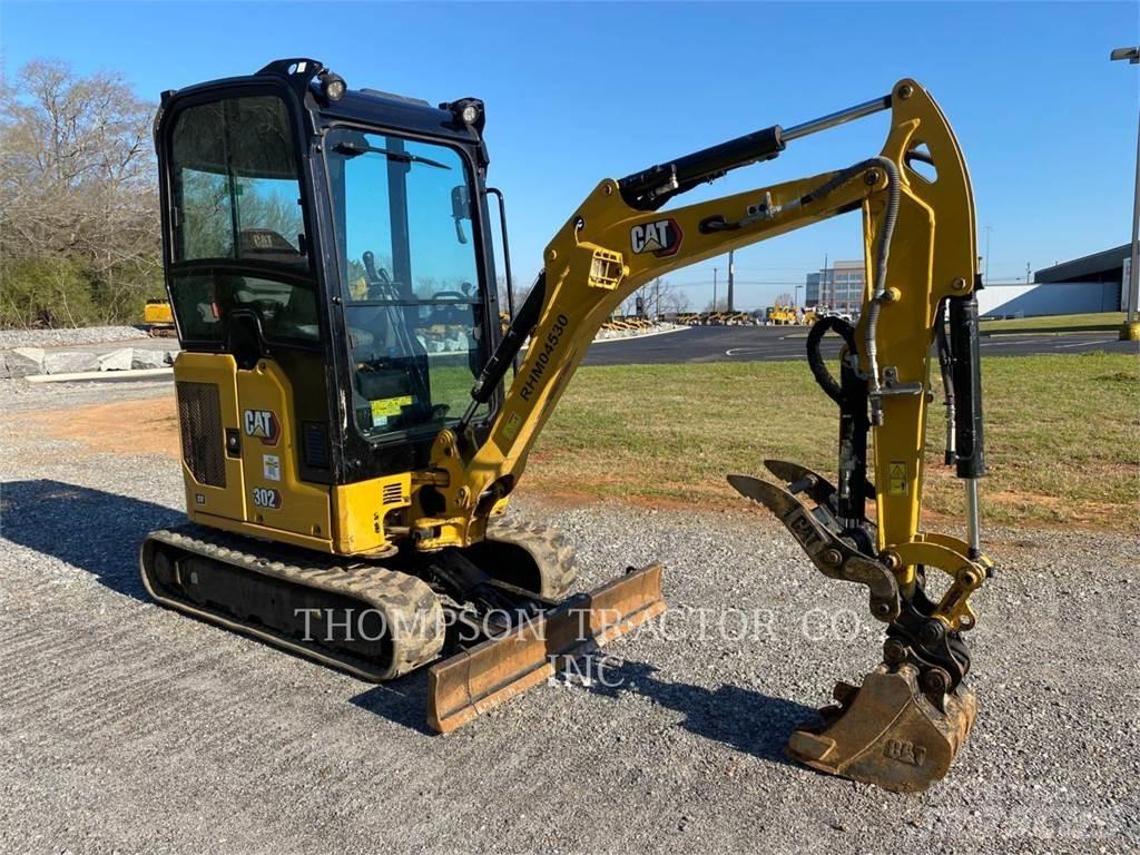 CAT 302CR Kāpurķēžu ekskavatori