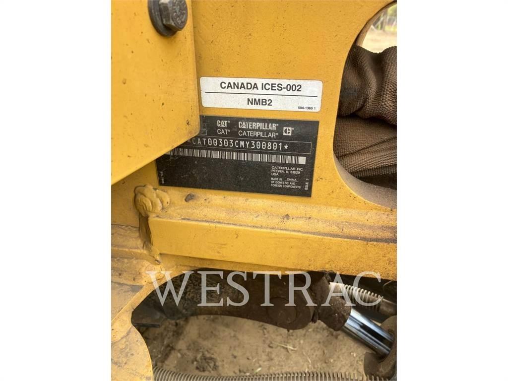 CAT 303 Mini ekskavatori < 7 t