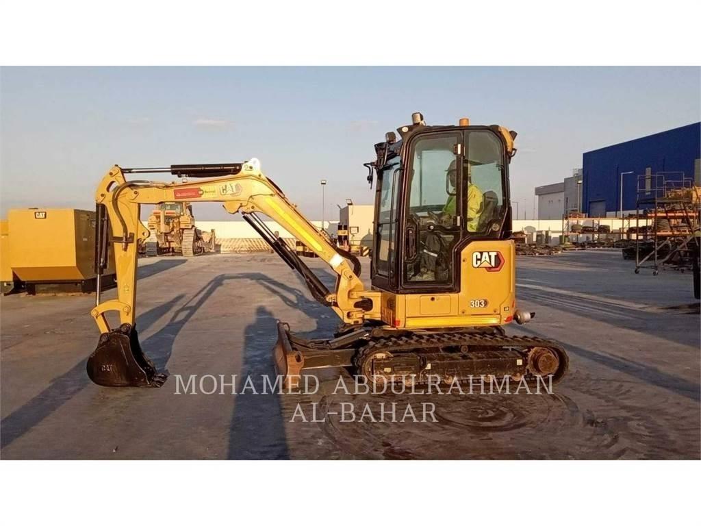 CAT 303-07 Kāpurķēžu ekskavatori